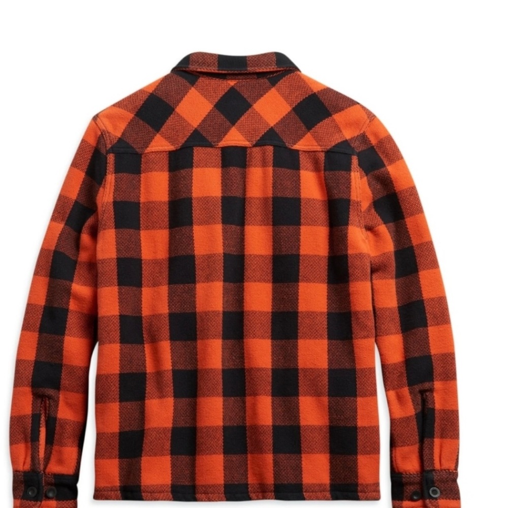 Harley Davidson flannel jacket NWT - Picture 2 of 12